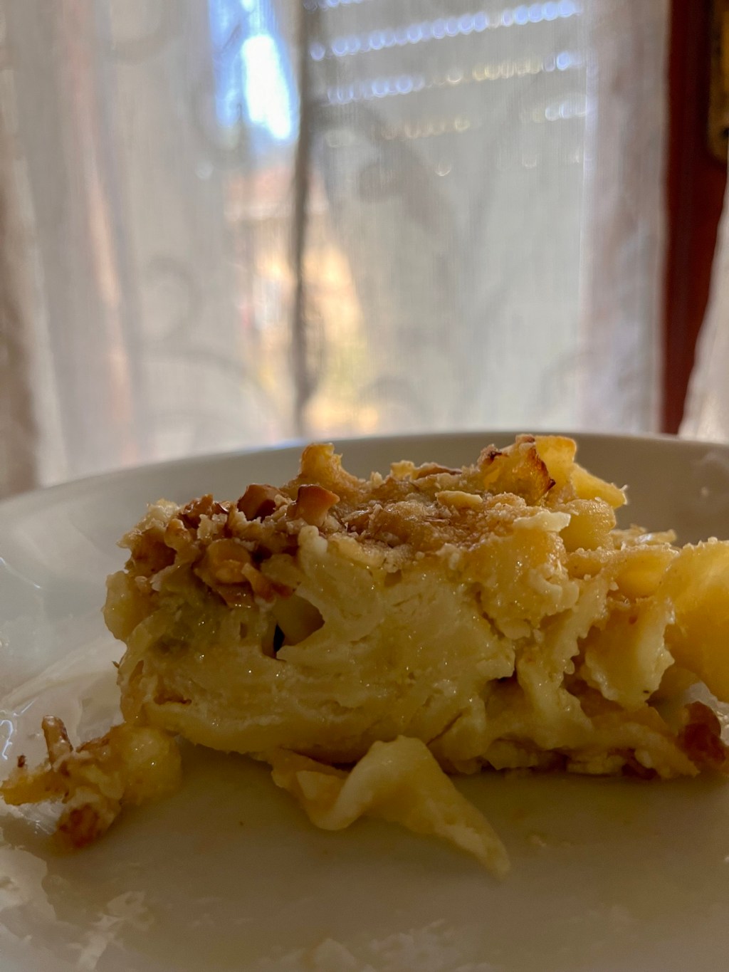 PASTA AL FORNO AI PORRI&nbsp;CARAMELLATI