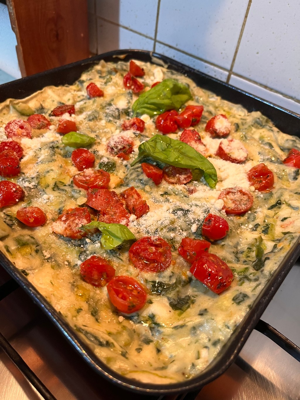 LASAGNA ESTIVA CON VERDURE E&nbsp;POMODORINI